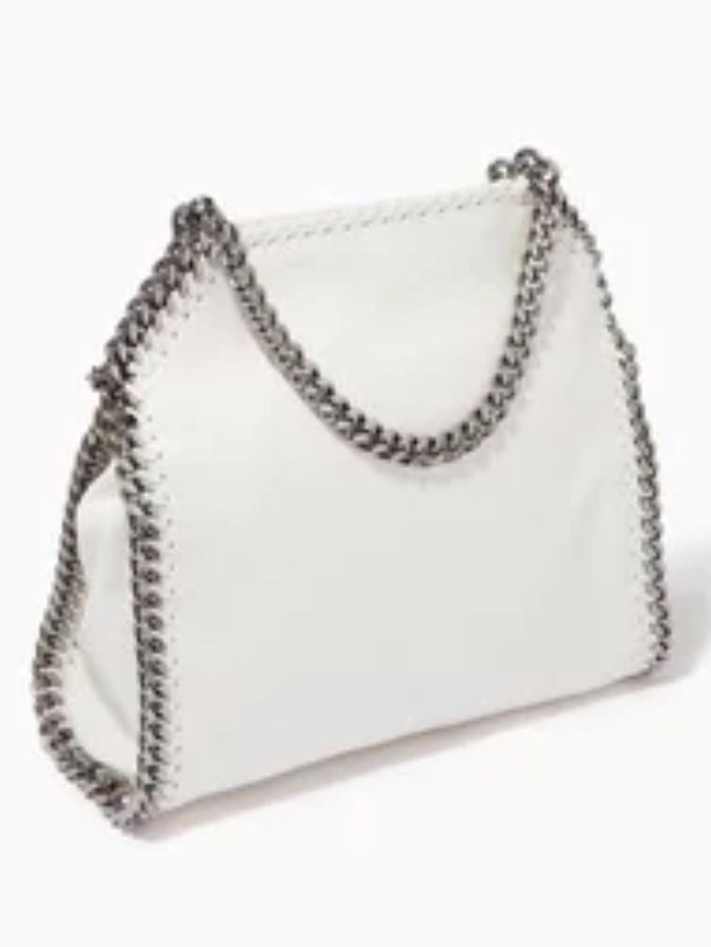 Stella McCartney Pearl Falabella Chain-Trim Crossbody